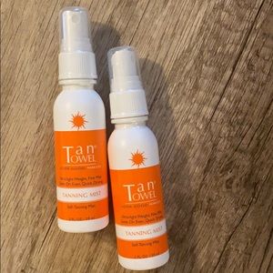 Tan Towel Tanning Mist • NIB • set of 2